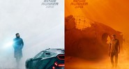 Os cartazes de <i>Blade Runner 2049</i> com Ryan Gosling e Harrison Ford - Divulgação