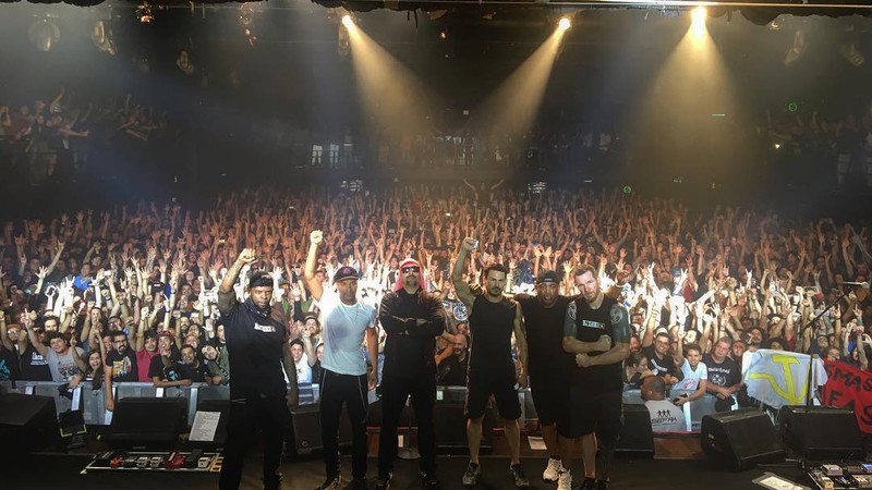 Prophets of Rage após apresentação na Audio Club, em São Paulo - Reprodução/Instagram