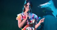 Lana Del Rey em apresentação na Cidade do México - AP