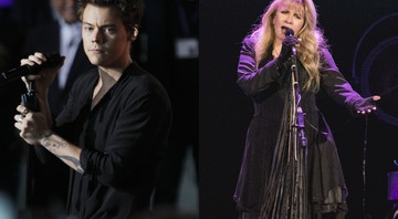 Harry Styles e Stevie Nicks tocaram juntos no primeiro show solo do cantor do One Direction nos Estados Unidos - AP/Sipa USA via AP