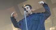 Liam Gallagher, ex-vocalista do Oasis, no primeiro show solo dele - AP