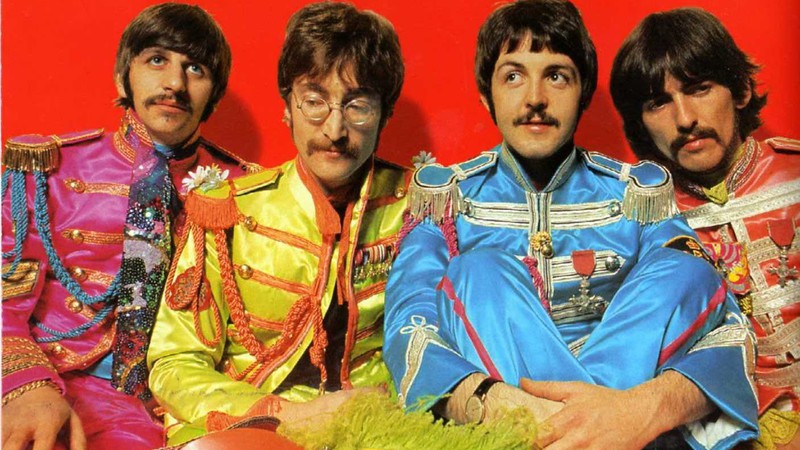 Os Beatles em Sgt. Pepper's Lonely Hearts Club Band, de 1967 (Foto: Reprodução