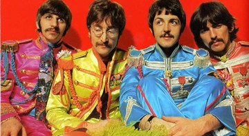 Os Beatles em <i>Sgt. Pepper's Lonely Hearts Club Band</i>, de 1967 - Reprodução