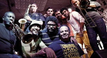 A formação de 2017 da banda Black Rio - Divulgação