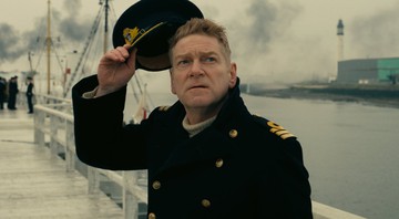 Kenneth Branagh em cena do filme <i>Dunkirk</i> (2017) - Reprodução