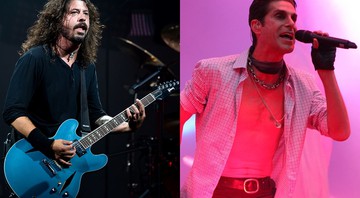 Dave Grohl, do Foo Fighters, e Perry Farrell, do Jane's Addiction - Rex Features/AP e Robb Cohen