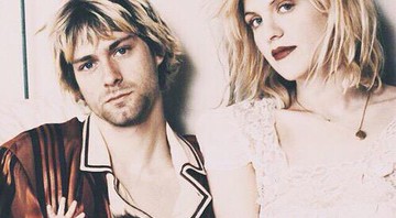 Courtney Love e Kurt Cobain com a filha Frances Bean Cobain - Reprodução/Instagram
