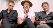 O trio Hanson em entrevista à <i>Rolling Stone Brasil</i> - Reprodução/Vídeo