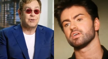 Elton John e George Michael  - Reprodução/Vídeo