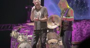 Os músicos da banda Deep Purple no Allianz Parque, durante o festival Solid Rock - MRossi 