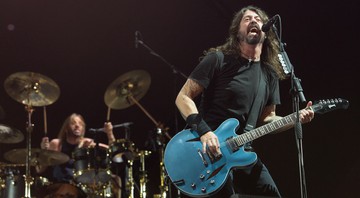 Show do Foo Fighters no Maracanã, Rio de Janeiro, durante excursão da banda de Dave Grohl com o Queens of the Stone Age pelo Brasil - Marcos Hermes