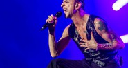 Depeche Mode durante show no Allianz Parque, em São Paulo - Roberto Larroude