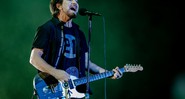Eddie Vedder, do Pearl Jam, no Lollapalooza 2018