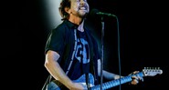 Eddie Vedder, do Pearl Jam, no Lollapalooza 2018 - Andréia Takaishi
