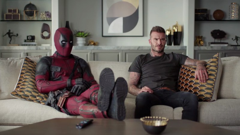 Deadpool e David Beckham se encontram no novo vídeo promocional de <i>Deadpool 2</i> - Reprodução/FoxFilm