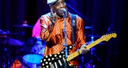 Buddy Guy, lendário guitarrista de blues, durante show no Canadá, em 2018 - Julian Avram/Icon Sportswire/AP