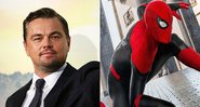 Leonardo DiCaprio (Foto: Divulgação) e Homem-Aranha (Foto: Sony Pictures/Divulgação)