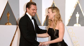 Leonardo DiCaprio e Kate Wisnlet (Foto: ason Merritt/Getty Images)