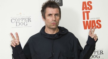Liam Gallagher no Festival Glastonbury. (Foto: Joel C Ryan / AP)