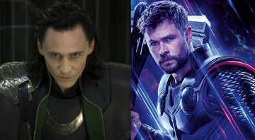 Loki e Thor (Foto 1: Reprodução/ Foto 2: Divulgação)