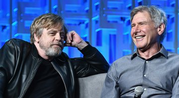 Mark Hamill e Harrison Ford (Foto: Gustavo Caballero/Getty Images)