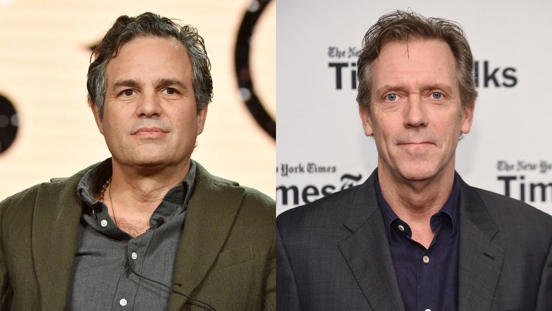 Mark Ruffalo (Foto: Amy Sussman / Getty Images) / Hugh Laurie (Foto: Jamie McCarthy / Getty Images)
