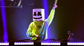 DJ Marshmello em apresentação no Festival iHeartRadio 2019 (Foto: Kevin Winter/Getty Images for iHeartMedia)