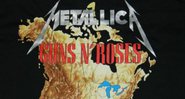 Pôster Metallica e Guns N' Roses (Fotos: Reprodução)