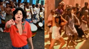 Michael Jackson e Mara Maravilha (Foto: Reprodução / YouTube)