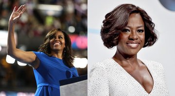 Michelle Obama (Foto: Joe Raedle/Getty Images) / Viola Davis (Foto: Alberto E. Rodriguez/Getty Images)