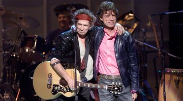 Keith Richards e Mick Jagger (Foto: Getty Images / Scott Gries / Equipe)