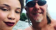 Mikaela Spielberg e o namorado Chuck Pankow (Foto: Reprodução/Instagram)