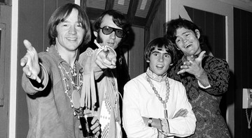 Monkees, formado por Peter Tork (à esq), Mike Nesmith, David Jones e Micky Dolenz (Foto: AP Photo/Ray Howard)