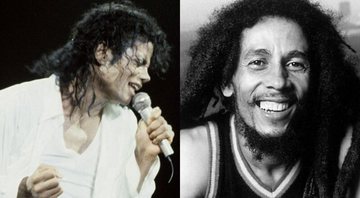 Michael Jackson (Foto: Allen / Media Punch / IPX) e Bob Marley(Foto: Reprodução / Multishow)