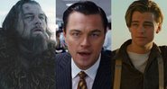 Leonardo DiCaprio em O Regresso, O Lobo de Wall Street e Titanic (Foto: Reprodução)