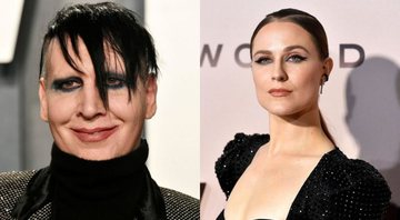 Marilyn Manson e Evan Rachel Wood (Fotos: Frazer Harrison / Getty Images)