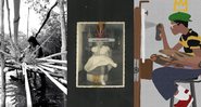 Montagem de vídeo-carta do Nhemongueta, obra de Úrsula Barreto e obra de 6lackout (Fotos: Reprodução/Instagram)