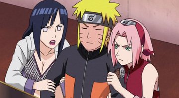 Hinata, Naruto e Sakura (Foto: Reprodução)