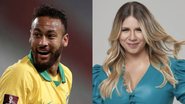 Neymar (Foto: Paolo Aguilar-Pool/Getty Images) e Marília Mendonça (Foto: Reprodução/Instagram)
