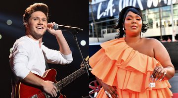 Niall Horan (Foto: Dave Kotinsky/Getty Images) e Lizzo (Foto: Emma McIntyre/Getty Images)
