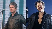 Noel Gallagher (Foto: Mauricio Santana/Getty Images) e Harry Styles  (Foto: Helene Marie Pambrun / Getty Images)