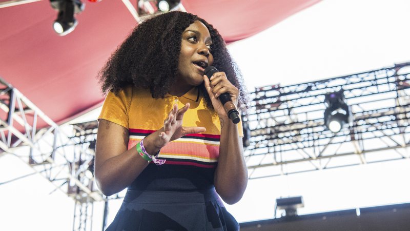 Noname no Coachella 2018 (Foto: Amy Harris/AP Images)