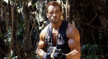 Arnold Schwarzenegger em O Predador (Foto: Reprodução)
