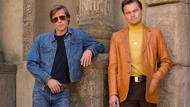 Foto do filme Once Upon a Time in Hollywood (Fotos: Andrew Cooper/Sony Pictures/ Vanity Fair)