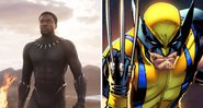 Cena do filme Pantera Negra (Foto: Divulgação) e Wolverine (foto: reprodução/ Marvel Comics)