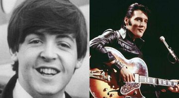 Paul McCartney (Foto: Getty Images) e Elvis Presley  (Foto: NBC)