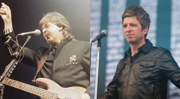 Paul McCartney (Foto: Tim Sharp / AP) e Noel Gallagher (Foto: Mauricio Santana/Getty Images)