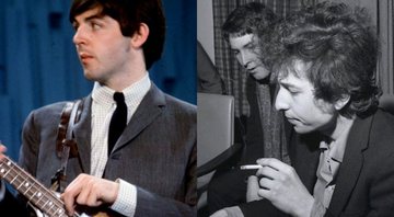 Paul McCartney (Foto: Reprodução/AP) / Bob Dylan (Foto: Landmark/MediaPunch/IPX)