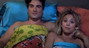 Leonard(Johnny Galecki) e Penny(Kaley Cuoco) em The Big Bang Theory (Foto: reprodução)