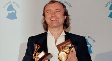 Phil Collins em 1986 (Foto:AP Photo/Lennox McLendon)